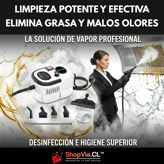 Maquina a vapor 4 en 1 - Adios Grasa